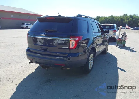 2013 Ford Explorer Xlt из США, поврежденный, VIN 1FM5K7D90DGA19772